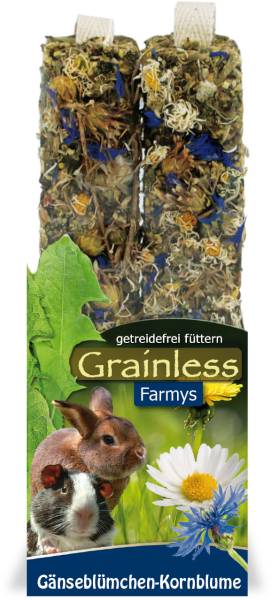 JR Farmy Grainless Gänseblümchen - Kornblume 140g